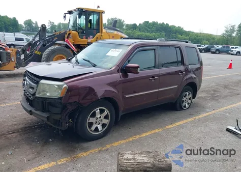 2011 Honda Pilot Touring из США, поврежденный, VIN 5FNYF4H99BB092726